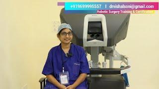 Robotic Surgery Training on Porcine Model