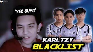 KarlTzy was CAUGHT Playing With Blacklist and Casually CARRIED Them in Ranked Game 