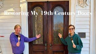 Restoring My Victorian Doors & Making PERFECT Apple Fritters!