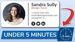 How to Create a Professional HTML Email Signature in Under 5 Minutes (for FREE)