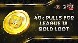 40x Gold League 18 Pulls / WWE Champions 