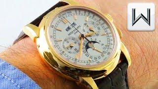 Patek Philippe 5970R Perpetual Calendar Chronograph 5970R-001 Luxury Watch Review