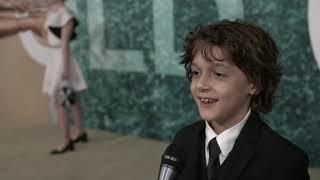 "Old" World Premiere interview with the cutest ever 'Nolan River'