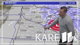 WEATHER: Accumulating snow through Sunday morning