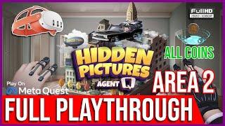 Hidden Pictures: Agent Q | CHAPTER 2 of 4 PLAYTHROUGH | ALL COINS | META QUEST | WALKTHROUGH