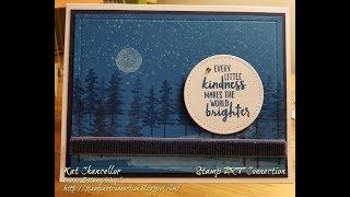 Create an Easy Scene  w/ the Waterfront Stamp Set from Stampin' Up!