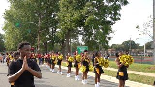 WEST CHARLOTTE HOMECOMING 2024 | BTS WITH THE CHEERLEADERS | PARADE | BAND