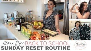 BACK TO SCHOOL SUNDAY RESET ROUTINE || THE SUNDAY STYLIST