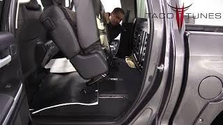 How to install ported 12" subwoofer box Toyota Tundra 2014-2021