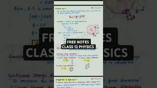 Class 12 physic notes Zaki Saudagar | Zaki Saudagar class 12 physics notes