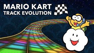 The Evolution of Mario Kart Tracks