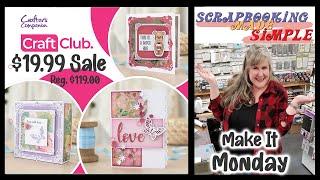 Make It Monday Event Featuring Crafter's Companion! A $19.99 bundle valued at $119.00 - LIMITED