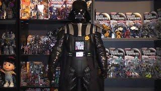 STAR WARS 48 INCH DARTH VADER BATTLE BUDDY VIDEO TOY REVIEW