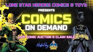 Comics On Demand #8 - Live Comic Auction & Claim Sale