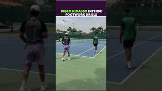 INTENSE SPECIFIC FOOTWORK DRILL #tennis #shorts