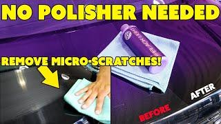 How To Remove Scratches From A Black Car Without Polishing [Hide Micro-scratches with Glaze]