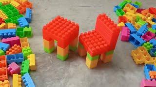 Satisfaction DIY/ASMR Building Blocks block game Lego relaxing #asmr #buildingblocks#asmrsounds#lego