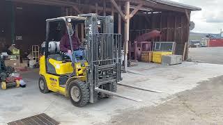 Tradewest Auctions- Hyundai 25L-7A 4200LB Forklift