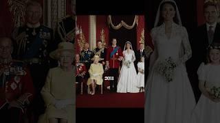 Royal Weddings of heirs to the throne #royalfamily #wedding #queenelizabeth #royalty #uk #viral