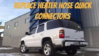 GM Heater Hose Quick Connectors '99 through 2006
