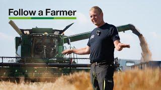 Rumpupuimurilla puintia Kahnussa - Follow a Farmer, Juha Sipilä S3:E6