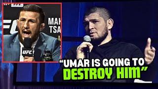 "HE WILL PAY" Khabib Nurmagomedov SLAMS Merab Dvalishvili For His Behavior With Umar Nurmagomedov