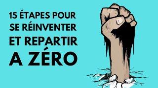 15 étapes pour se réinventer et repartir à zéro | L'école de la Vie