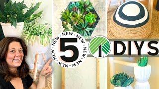 NEW TOP 5 HIGH END DOLLAR TREE DIY Boho Modern Farmhouse Decor