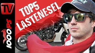 Top 5 Lastenesel - Motorräder mit hoher Zuladung