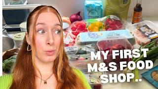 M&S is CHEAPER than Aldi!? Doing my first food shop to see if it's expensive or not..