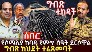 የሶማሊያ ከባዱ የምጥ ሰዓት ደረሰ | ግብጽ ክህደት ተፈጸመባት | የግብጽ ወድቆ የመንፈራገጥ ተረት@Aboldaily-አቦል ዴይሊ