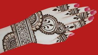 Latest easy mehndi design for Diwali 2024 | Mehandi ka design |Mehndi design| Simple mehndi design#4