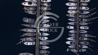 Drone Footage Of Boats Moored At Port Malta Aerial Island Mediterranean Travel Marine Summer Yacht