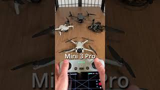 DJI Mavic & Mini drones vs Avata! #dji #drone #viral #shorts