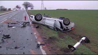 Schwerer Verkehrsunfall nach missglückter Probefahrt