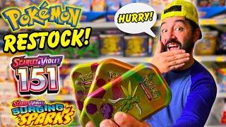 FRESH Walmart RESTOCK!!  151 Is BACK!? Surging Sparks HYPE!