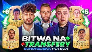 NOWA BITWA NA TRANSFERY O 10 000 ZŁ - EUROPEJSKA POTĘGA! FLASH VS ALVIN W FC 25!