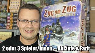 Zug um Zug Skandinavien (Days of Wonder) - Wunschvideo - für 2 oder 3 Spieler - ab 8 Jahre