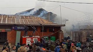 Fire damages infrastructure, equipment at 30 MVA receiving station in Pulwama