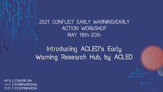 Introducing ACLED's Early Warning Research Hub