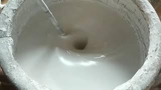 HOW TO PRODUCE WALL PUTTY/SCREEDING BOND