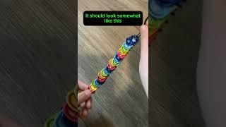 HOW TO MAKE A BRACELET WITH MONSTER TABS!!! #tutorial #kandi #monster #monsterenergy