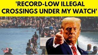 Trump on Illegal Migrants- 'Record-Low Illegal Immigration in February' | US Border Update | N18G