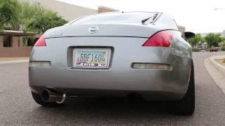 Nissan 350Z w/ ISR Performance GT Single Exit Exhaust Sound Clip