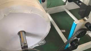 JT-SLT-900 Thermal  paper jumbo roll loading tutorial video