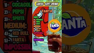 Can You Guess the Soft Drink by Its Logo? #GuessTheDrink #SoftDrinkQuiz #shorts