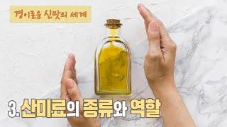 최낙언TV_경이로운 신맛_3. 산미료의 종류와 역할