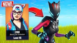 SEASON 7 *NEW* LYNX STAGE 3 EVOLUTION!! (Fortnite Live Gameplay)