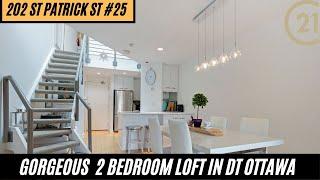 Gorgeous 2 Bedroom Loft For Sale In Ottawa’s Byward Market!