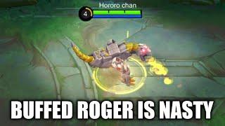 BUFFED ROGER IS NASTY SMOOTH